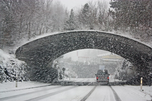 driving in snow